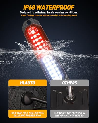 1200T Emergency Strobe Grille Lights (8 Count)