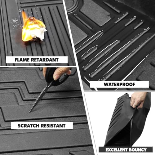for 2019 2025 2026 Toyota Rav4 Hybrid Floor Mats and Cargo Mat All Weather Trunk Mat Waterproof Anti
