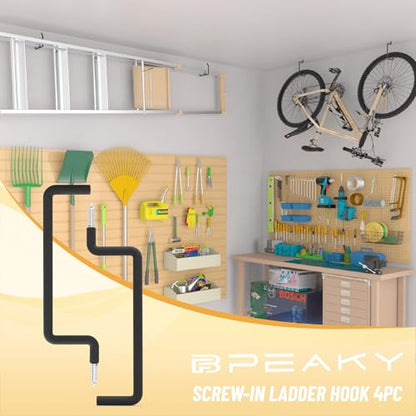 8.46" Screw in Ladder Hooks (4 Count)