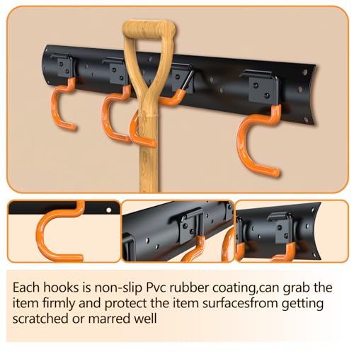 6×16" All Metal Garden Tool Organizer (6 Count)