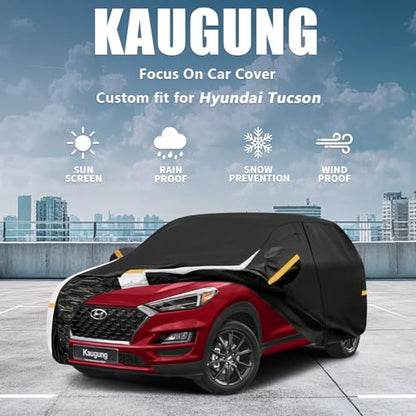 10 Layers Car Cover Custom Fit for Hyundai Tucson 2004