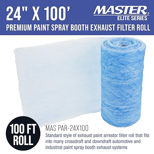 Elite Paint Spray Booth Exhaust Filter Roll 24" x 100'