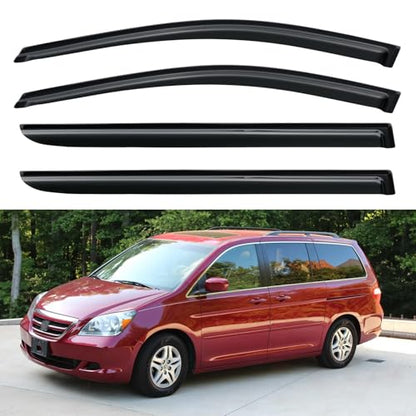 Window Visors Rain Guards for 2005 2006 2007 2008 2009 2010 Honda Odyssey