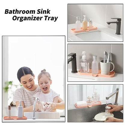 Silicone Soap Dish with Drain Spout