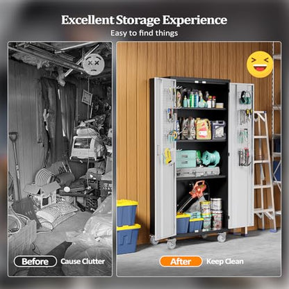 72'' Tall Garage Storage Cabinet