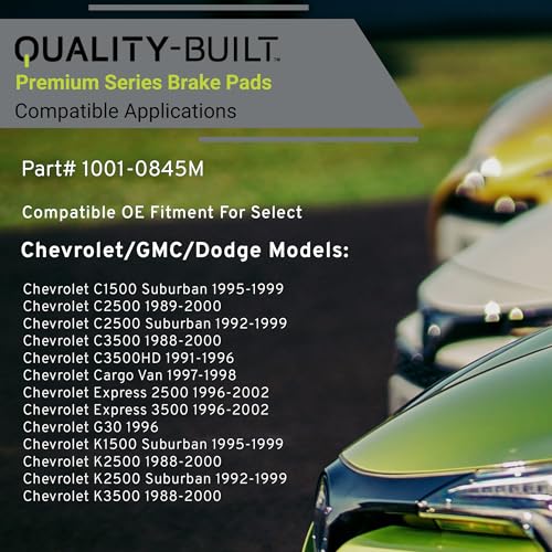 Front Semi Metallic Brake Pads