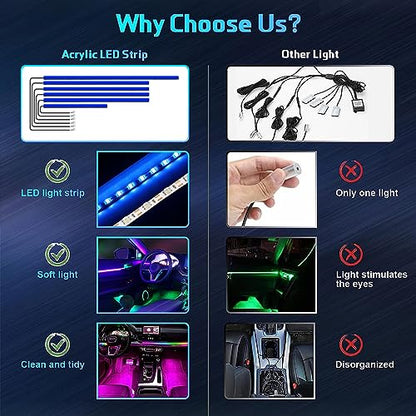 Acrylic Interior Car Lights