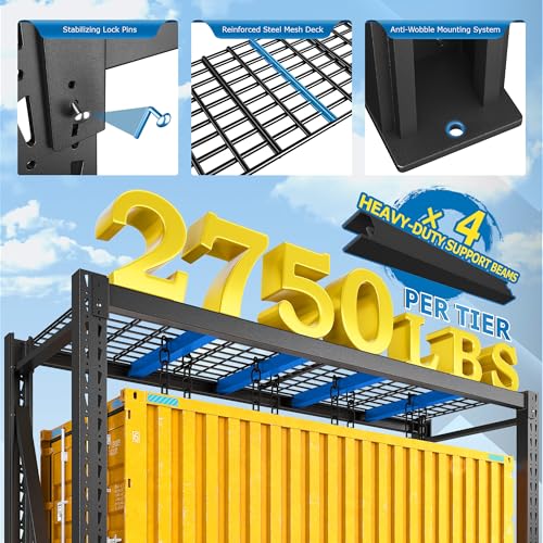 8250LBS Heavy Duty Garage Shelving