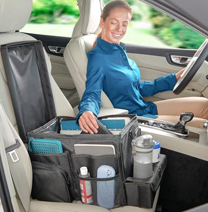 Car Front Seat Storage Organizer