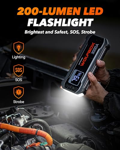 3000A Jump Starter