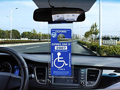 Handicap Parking Placard Holder (2 Count)