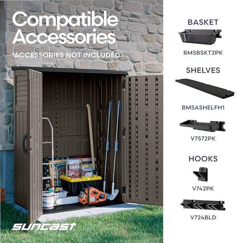 54 Cu Ft Medium Vertical Storage Shed