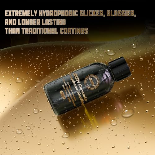 20H Professional Graphene Ceramic Coating for Cars (3.7 Fl Oz)
