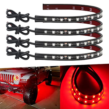 12V Led Light Strip for Cars 32CM Waterproof IP67