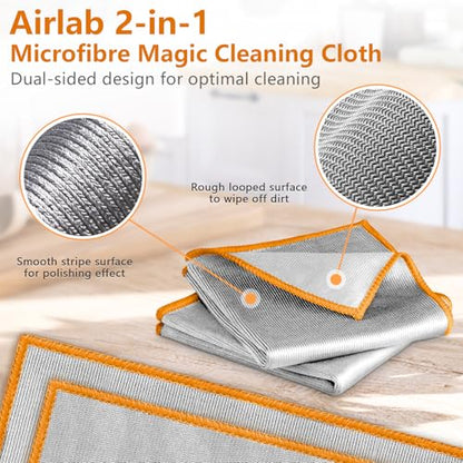 Glass Polishing Streak Free Miracle Cleaning Cloth (6 Count)