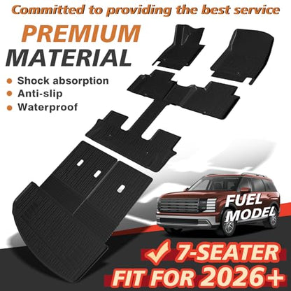Floor Mats & Trunk & Backrest Mat for 2026 Hyundai Palisade