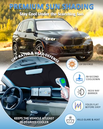 Sunshade for X5 Windshield Sun Shade for BMW X5 2019
