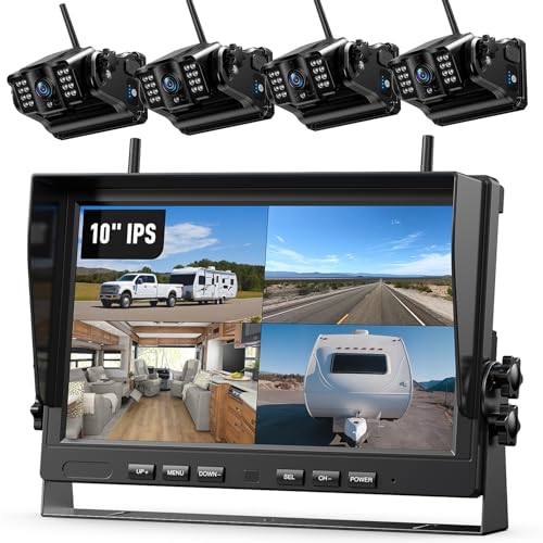 4 Wireless Backup Camera Magnetic (4 Count)