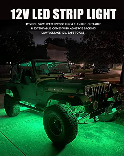 12V Led Light Strip for Cars 32CM Waterproof IP67
