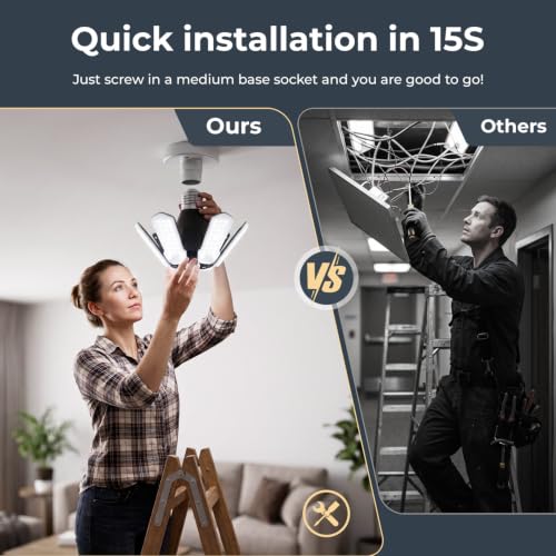 1 Pack LED Garage Light