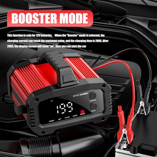 25A 12V 24V Smart Car Battery Charger