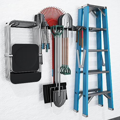 Folding Chair Storage Rack Wall Mount (4 Count)