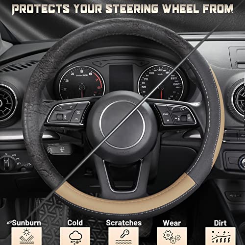 Car Steering Wheel Cover for Prius Civic Model 3