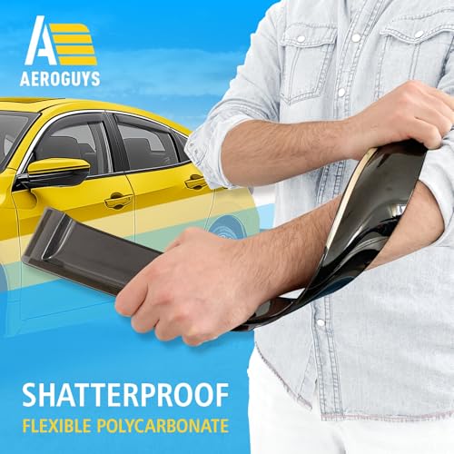 Extra Durable Window Deflectors in (4 Count)