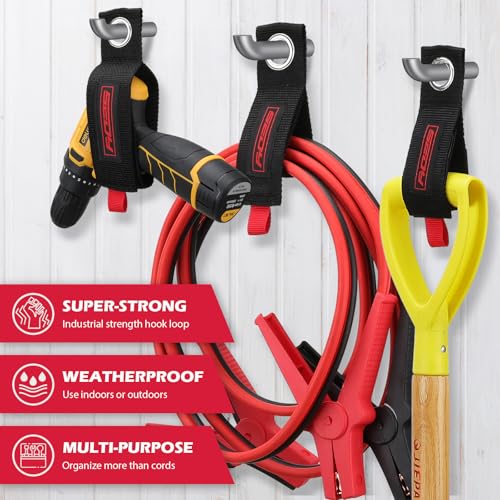 20 Pack Heavy Duty Garage Storage Hooks with Extension Cord Organizer (20 Count)