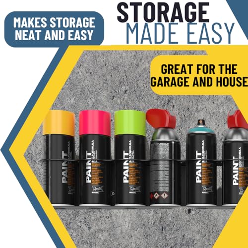 6 Aerosol Spray Can Holder