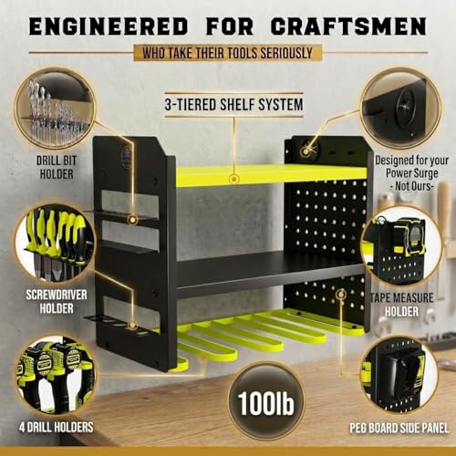 Power Tool Organizer Wall Mount