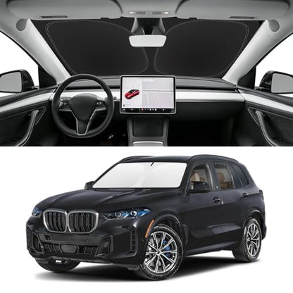 Custom Fit Windshield Sun Shade for BMW X5 2019