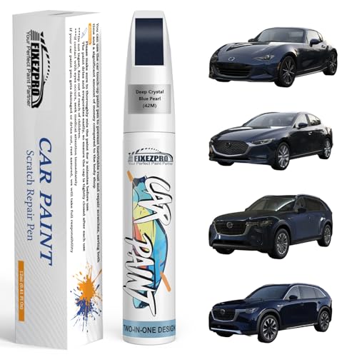 42M Deep Crystal Blue Pearl Touch Up Paint for Mazda