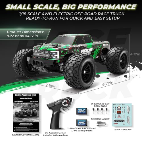 18859E 1 18 Scale RC Truck