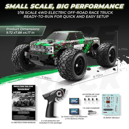 18859E 1 18 Scale RC Truck