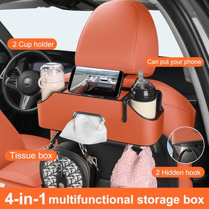 Car Seat Back Cup Holder