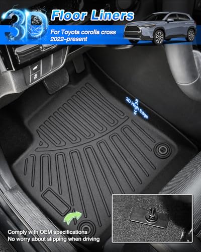 Floor Mats for Toyota Corolla Cross FWD