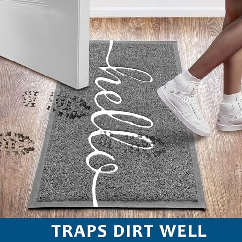 Door Mat Outside Inside Hello Doormat