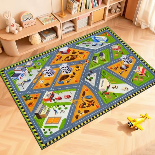 Kids Carpet Playmat Rug (14.87 Sq Ft)