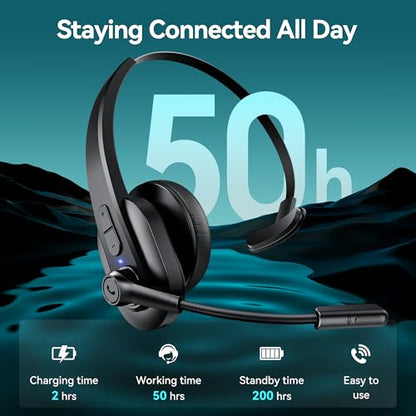 Bluetooth Headset with USB Dongle for Computer