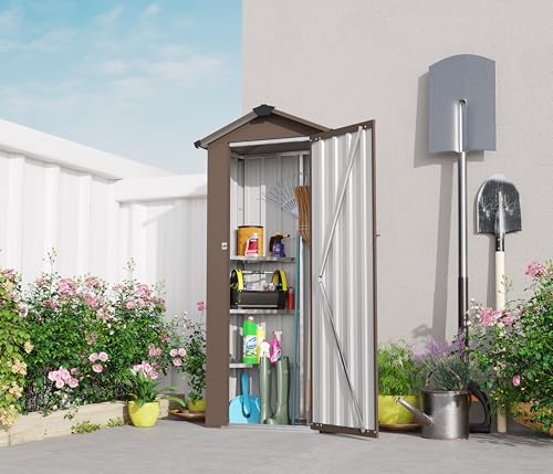 2.5x1.4 FT Outdoor Storage Shed