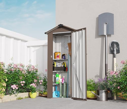 2.5x1.4 FT Outdoor Storage Shed