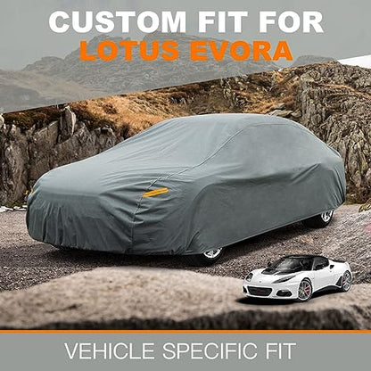 Waterproof Heavy Duty Car Cover Custom Fit Lotus Evora 2009