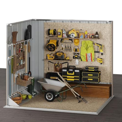 5x3 FT Shed Outdoor Waterproof Storage Shed