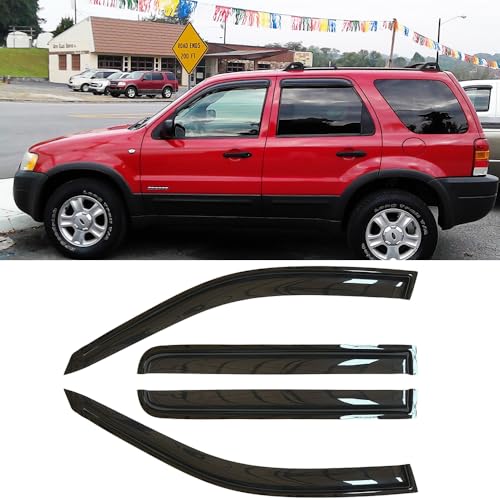 Window Visors Rain Guards for 2001 (4 Count)