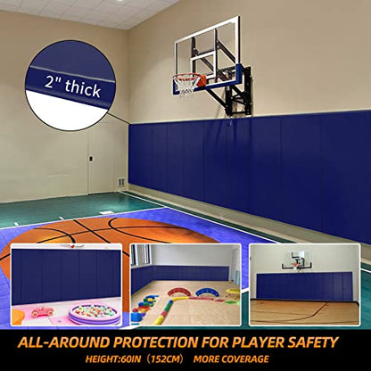 2 Pack Wall Pads 2" Thick Foam Basketball Court Paddings