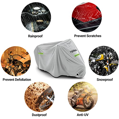 Motorcycle Cover Waterproof Outdoor Motorcycle Cover Heavy Duty