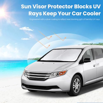 Windshield Sun Shade for Honda Odyssey 2018
