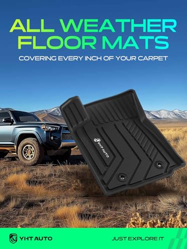 Automotive Floor Mats for Toyota Tacoma 2016 (2 Count)