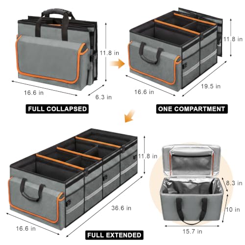 Car Trunk Organizer and Storage for Car